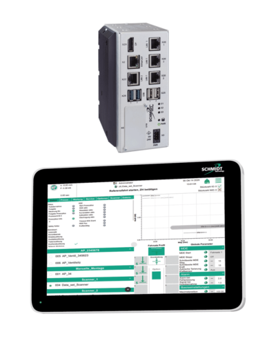 PressControl 7000 RT mit PressControl 700 HMI, Echtzeitsteuerung mit Visualisierung