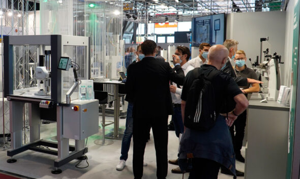 Exhibition booth Motek 2021
