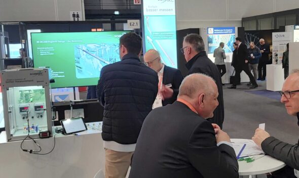 Messe Lounges Cleanrooms 2026 Schmidt Sensoren