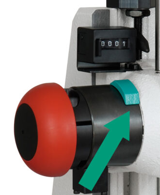 mechanische Hubfreigabe interner Taster